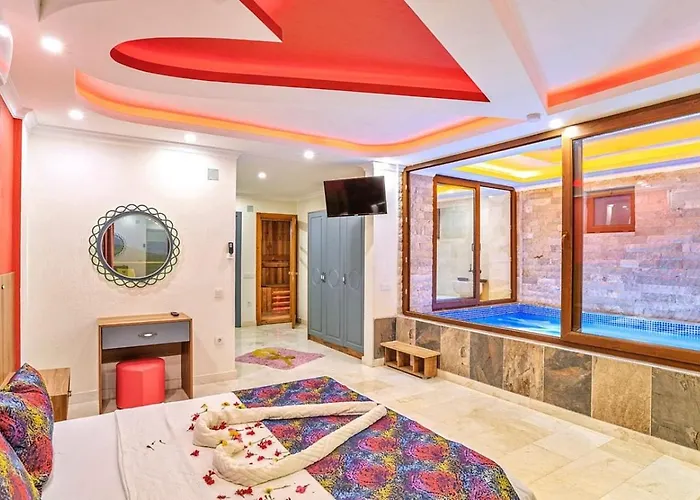 Villa 3 Bedroom Luxury With Private Pool Hot Tub Kalkan