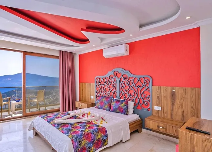 Villa 3 Bedroom Luxury With Private Pool Hot Tub Kalkan