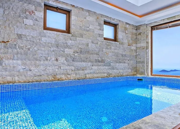 3 Bedroom Luxury With Private Pool Hot Tub Kalkan