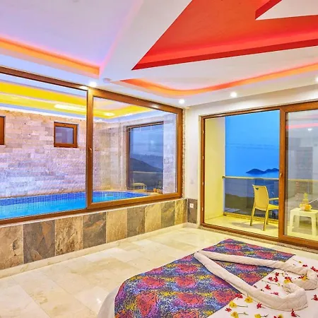 3 Bedroom Luxury With Private Pool Hot Tub Kalkan
