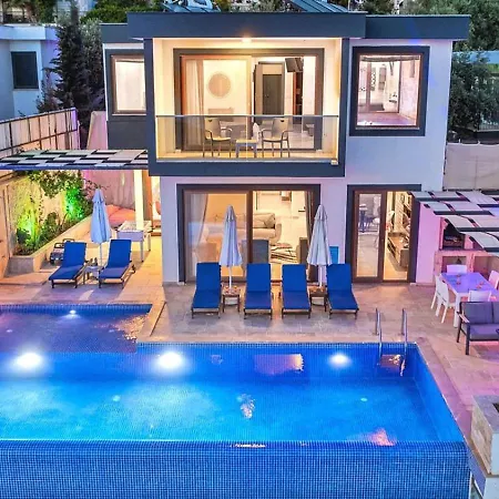 Villa 3 Bedroom Luxury With Private Pool Hot Tub Kalkan