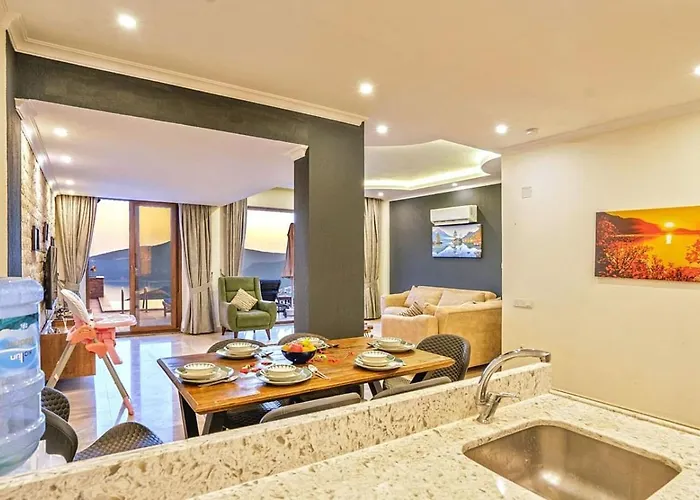 Villa 3 Bedroom Luxury With Private Pool Hot Tub Kalkan