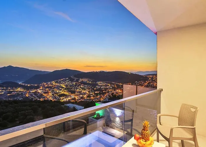3 Bedroom Luxury With Private Pool Hot Tub * Kalkan