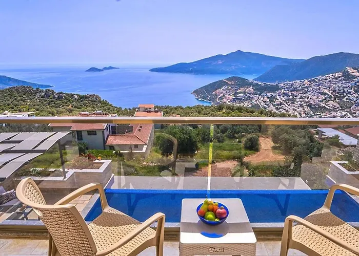 Villa 3 Bedroom Luxury With Private Pool Hot Tub Kalkan